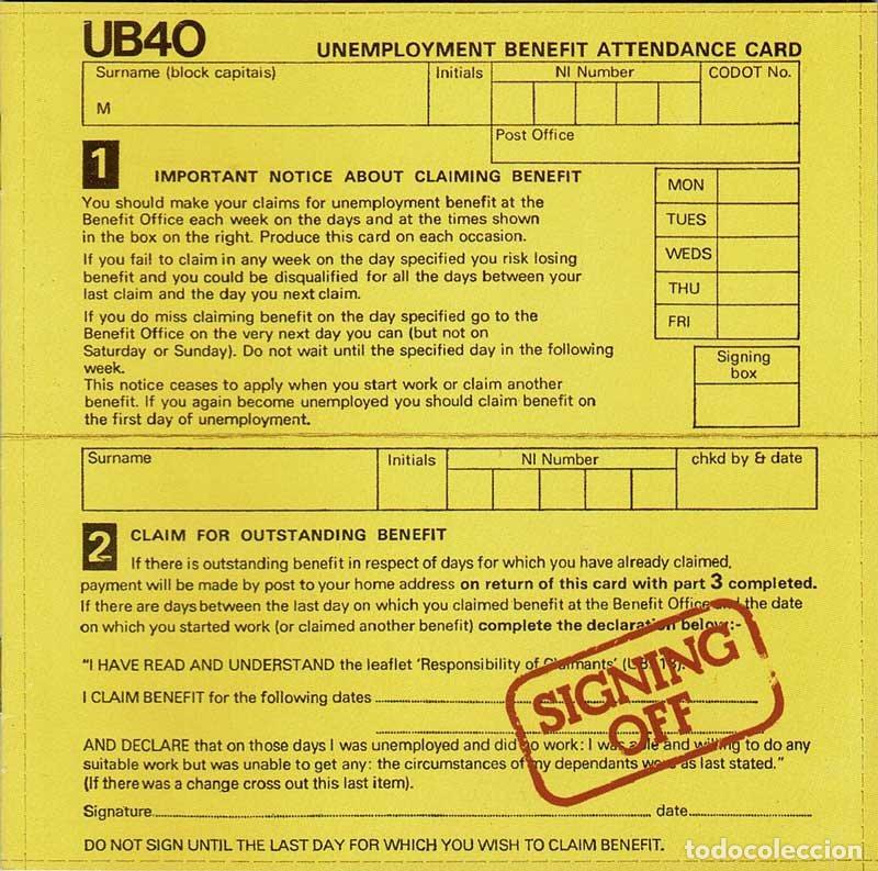 CDs de m&uacute;sica: UB40 - Signing Off. CD - Foto 1