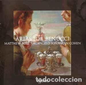 CDs de m&uacute;sica: VARIOS COMPOSITORES - ARIAS FOR BENUCCI (CD) ARCANGELO, JONATHAN COHEN - Foto 1