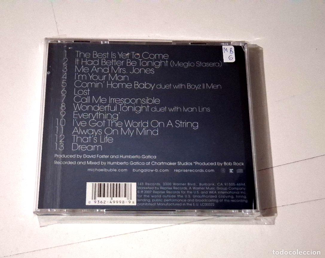 CDs de m&uacute;sica: MICHAEL BUBLE &rdquo;CALL ME IRRESPONSIBLE&rdquo; CD 13 TRACKS - Foto 2