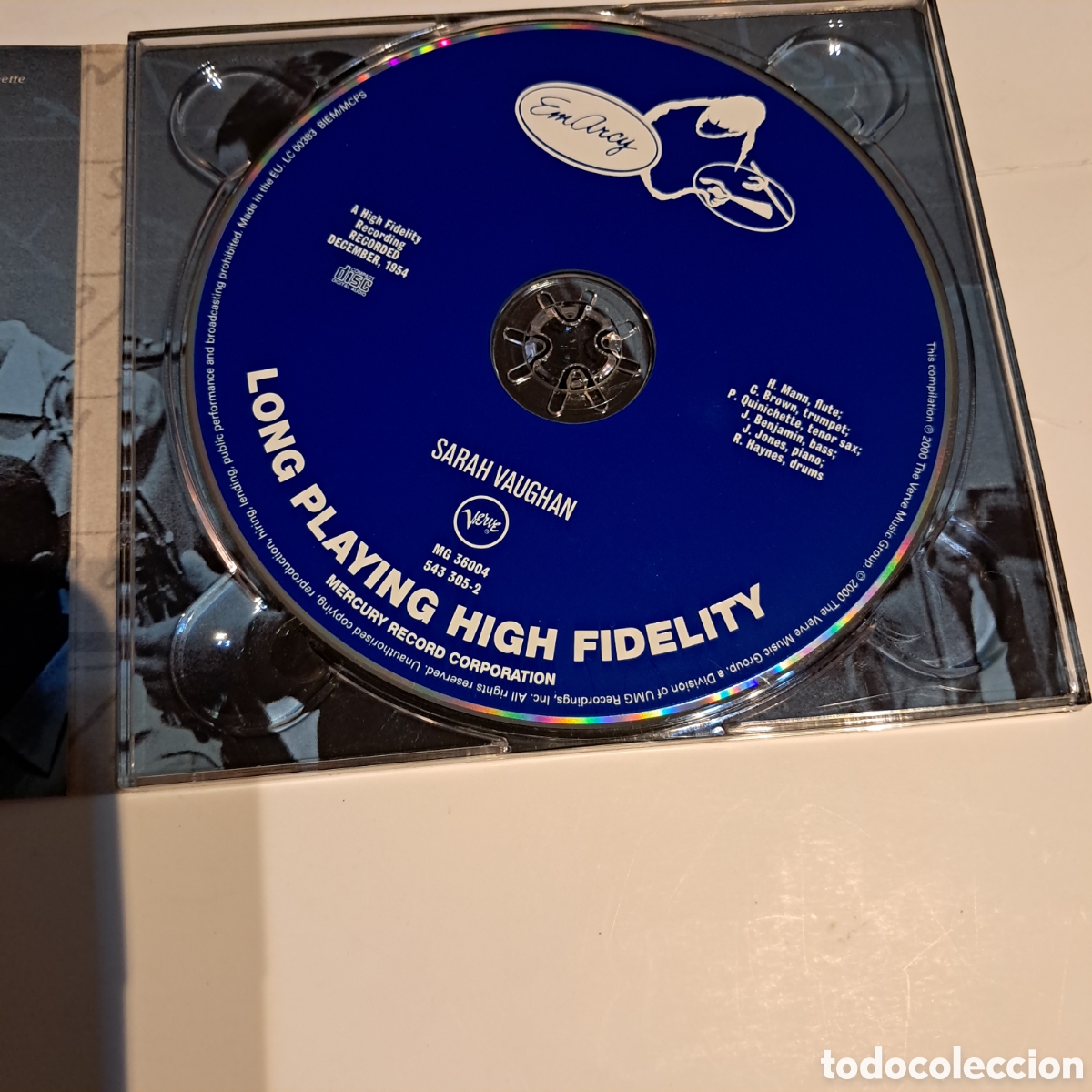 CDs de m&uacute;sica: Sarah Vaughan, Compact disc - Foto 2