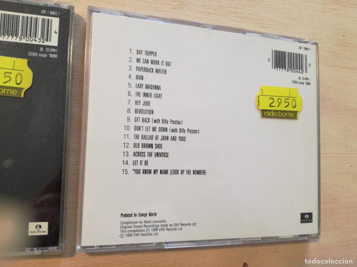 CDs de m&uacute;sica: THE BEATLES - PAST MASTER VOLUME ONE + VOLUME TWO - Foto 3