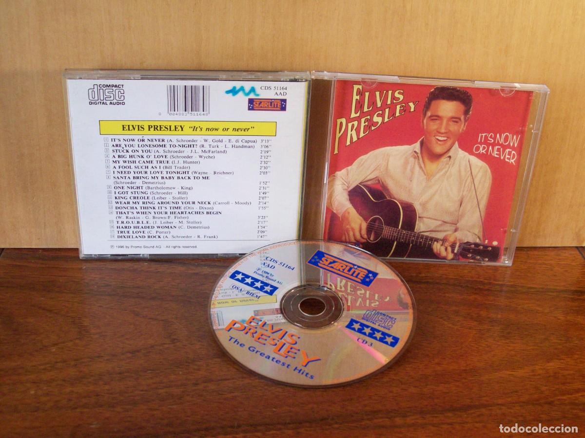 CDs de m&uacute;sica: ELVIS PRESLEY - ITS NOW OR NEVER -. CD N&ordm; 3 - Foto 1