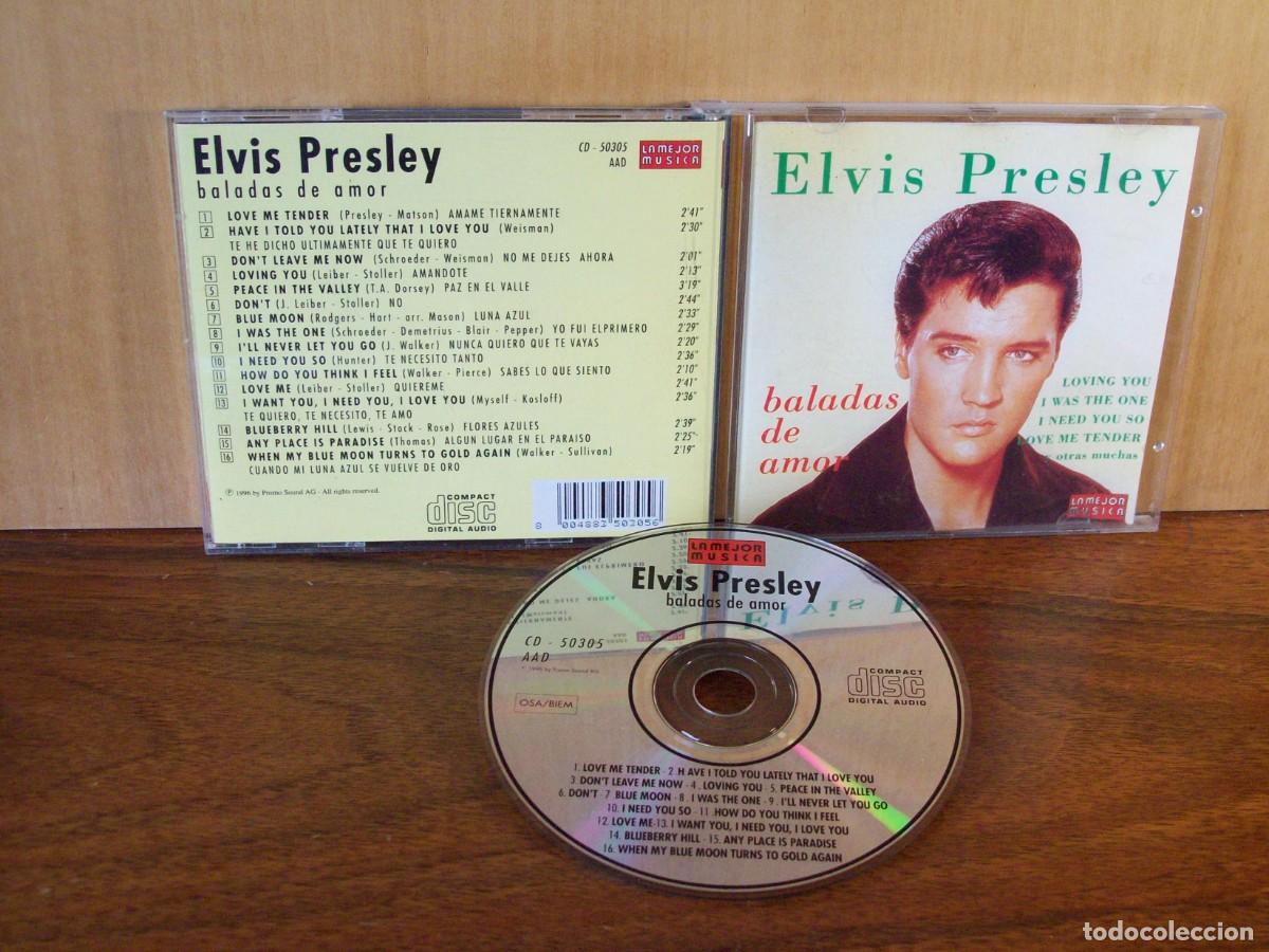 CDs de m&uacute;sica: ELVIS PRESLEY - BALADAS DE AMOR ------- CD - Foto 1