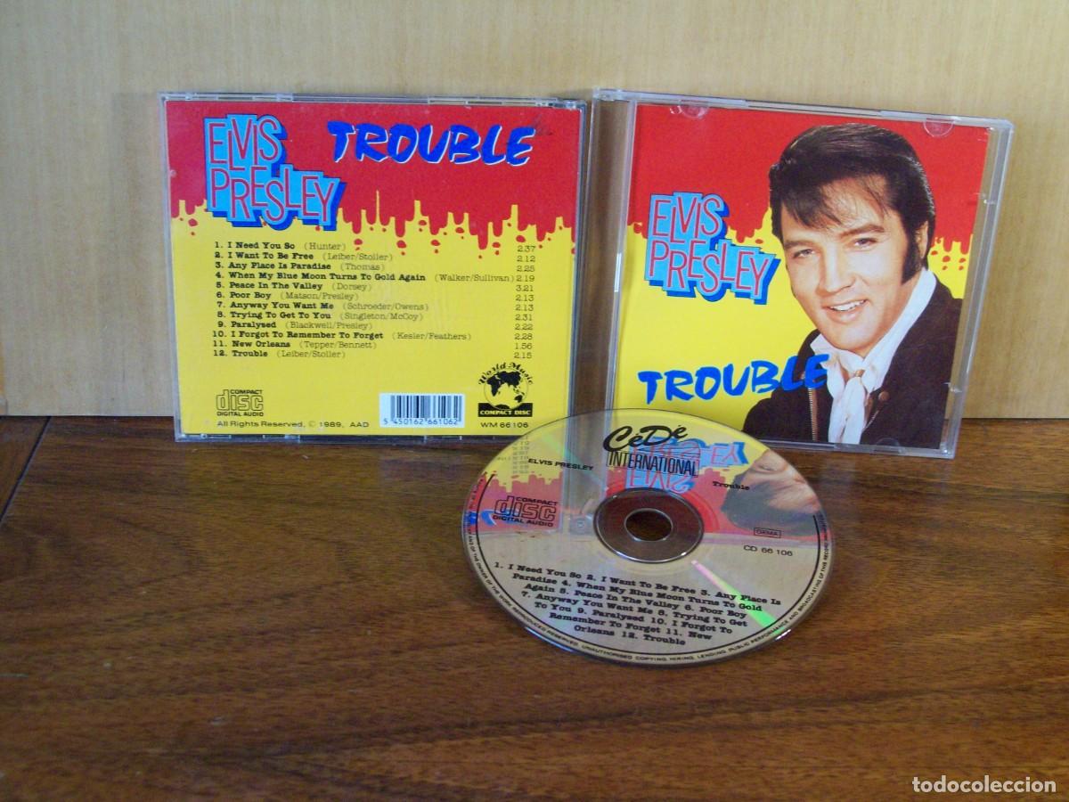 CDs de m&uacute;sica: ELVIS PRESLEY - TROUBLE - CD - Foto 1