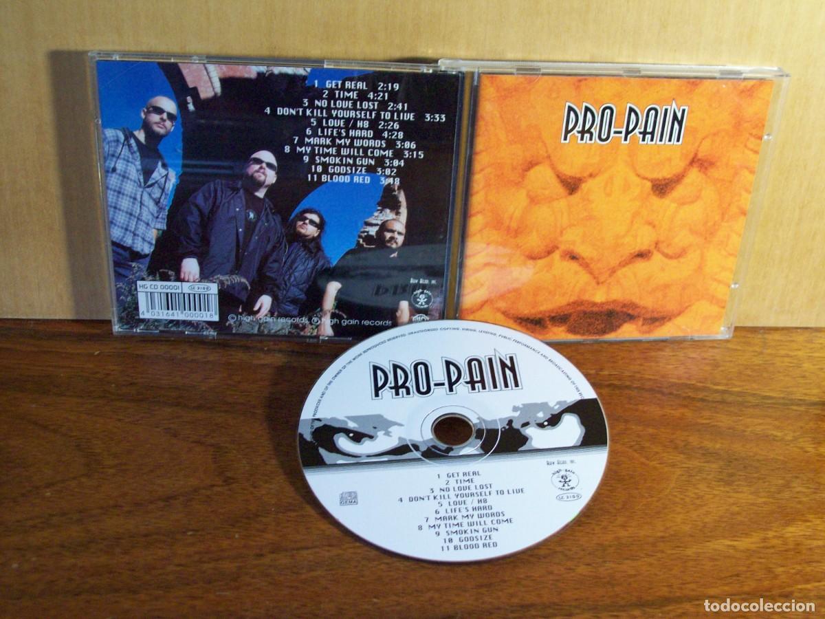 CDs de m&uacute;sica: PRO - PAIN - HIGH GAIN - GET REAL Y 10 CANCIONES MAS - CD