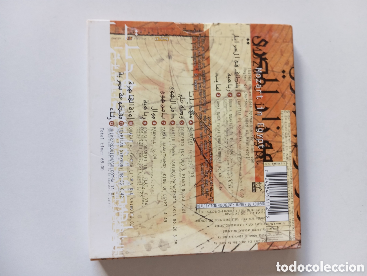 CDs de m&uacute;sica: Mozart in Egypt CD colecci&oacute;n - Foto 2
