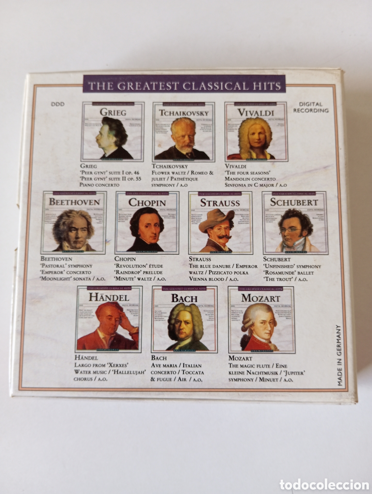 CDs de m&uacute;sica: The greatest classical hits 10 Cds - Foto 2
