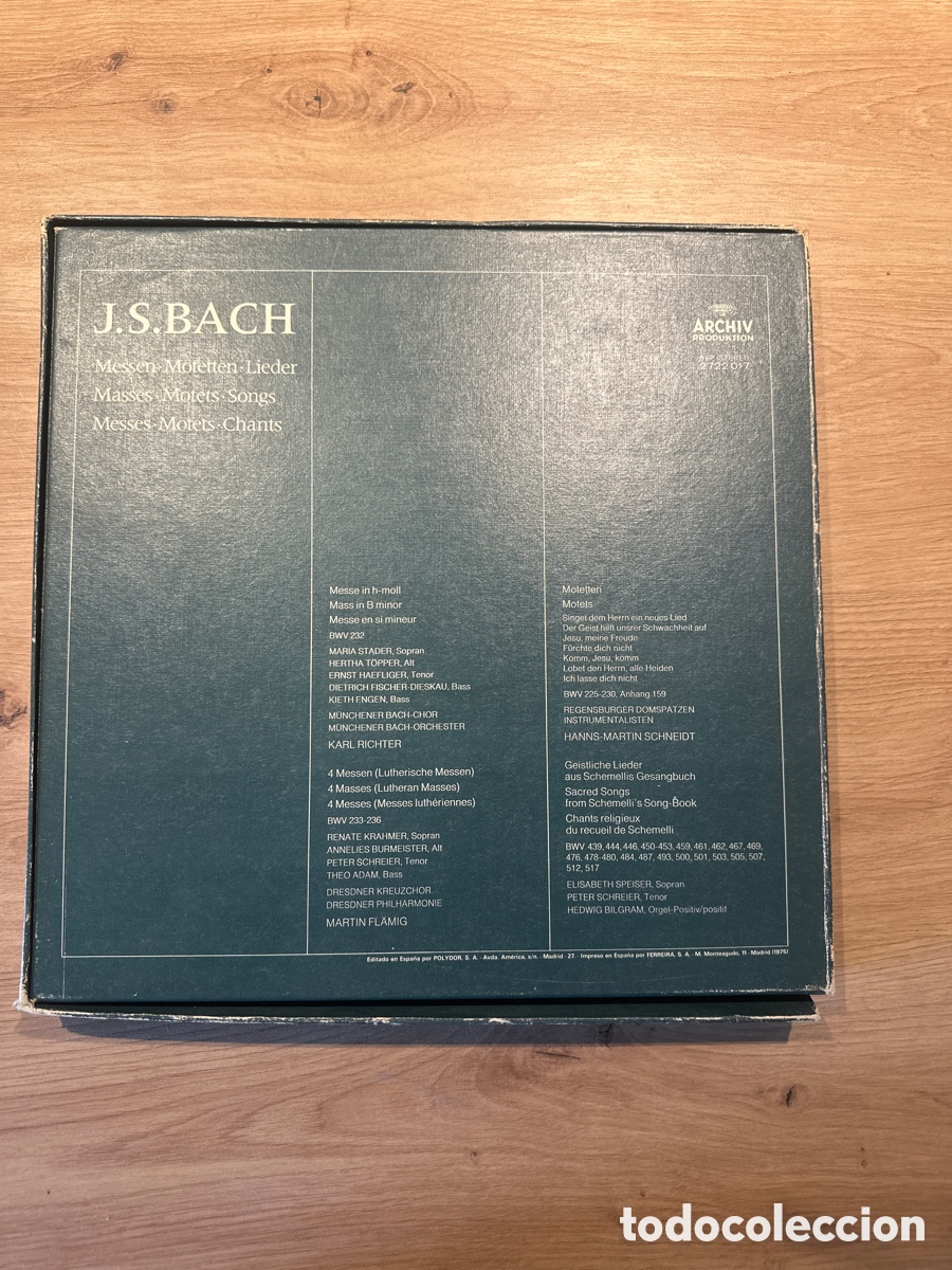 CDs de m&uacute;sica: Johann Sebastian Bach. - Foto 12