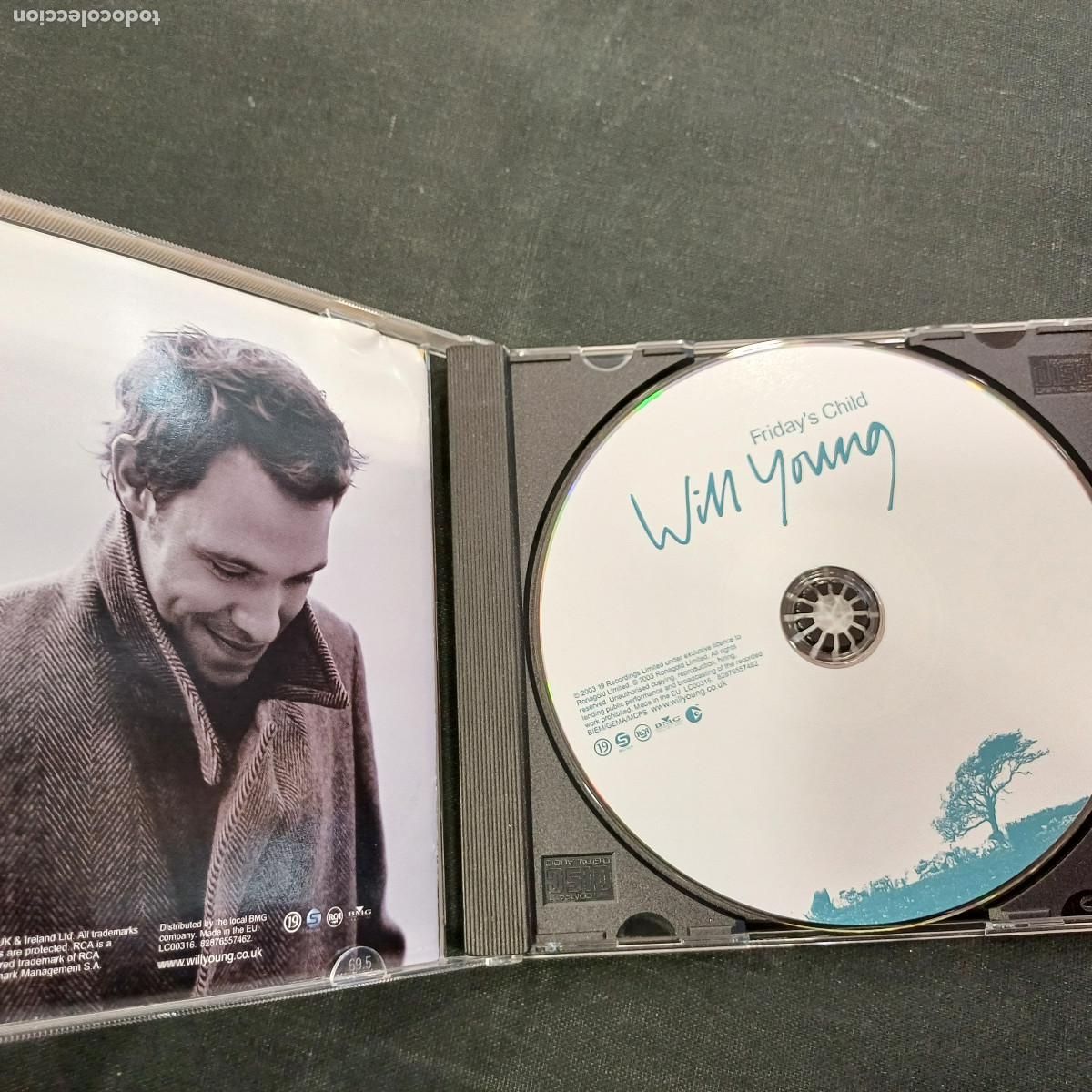 CDs de m&uacute;sica: WILL YOUNG/FRIDAYS CHILD/CD. - Foto 2
