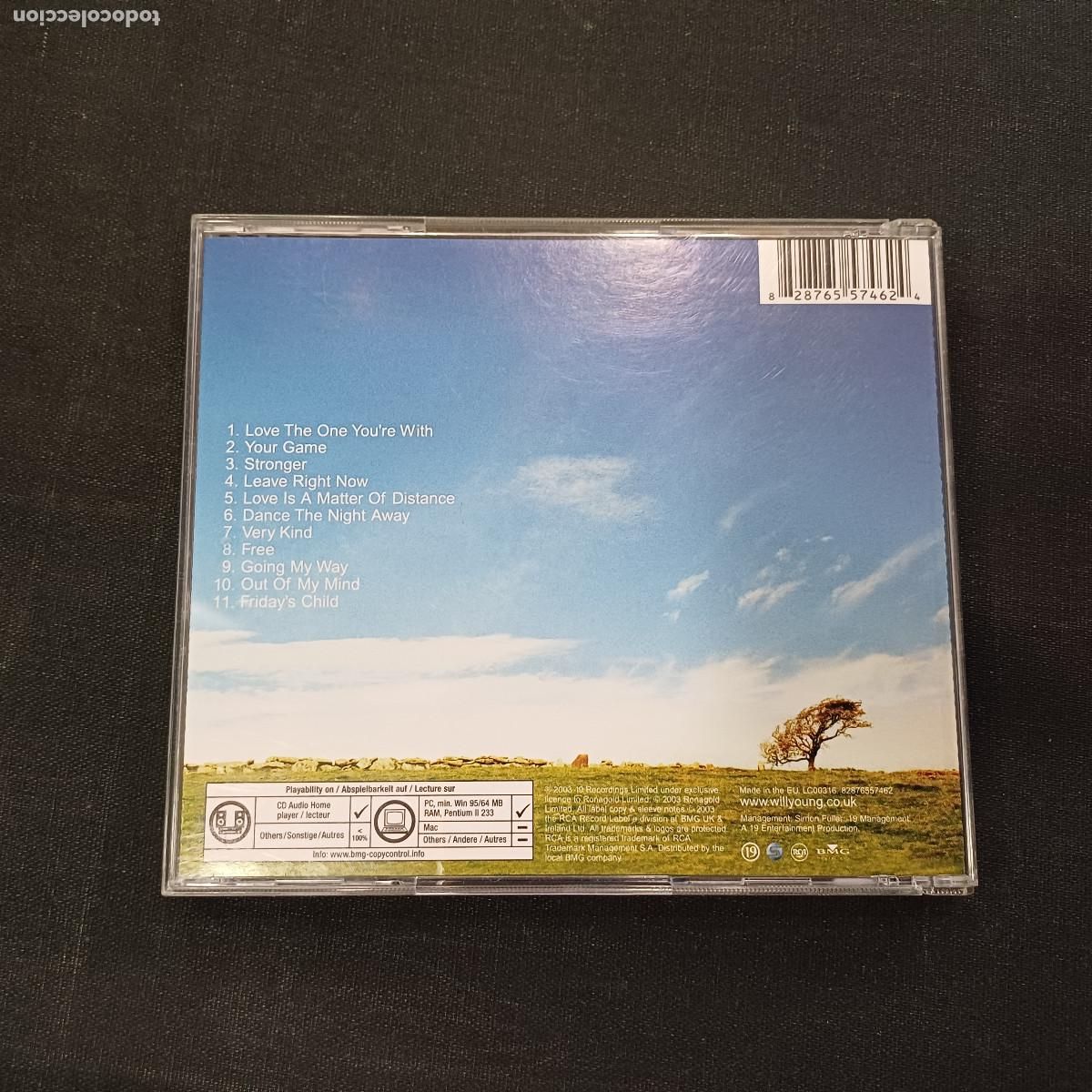CDs de m&uacute;sica: WILL YOUNG/FRIDAYS CHILD/CD. - Foto 3