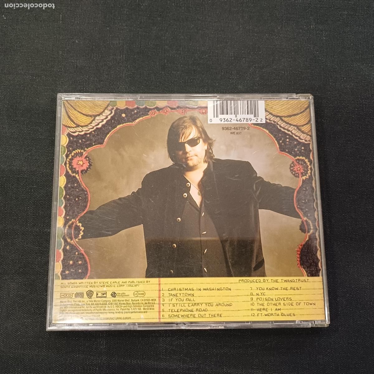 CDs de m&uacute;sica: STEVE EARLE/EL CORAZON/CD. - Foto 3