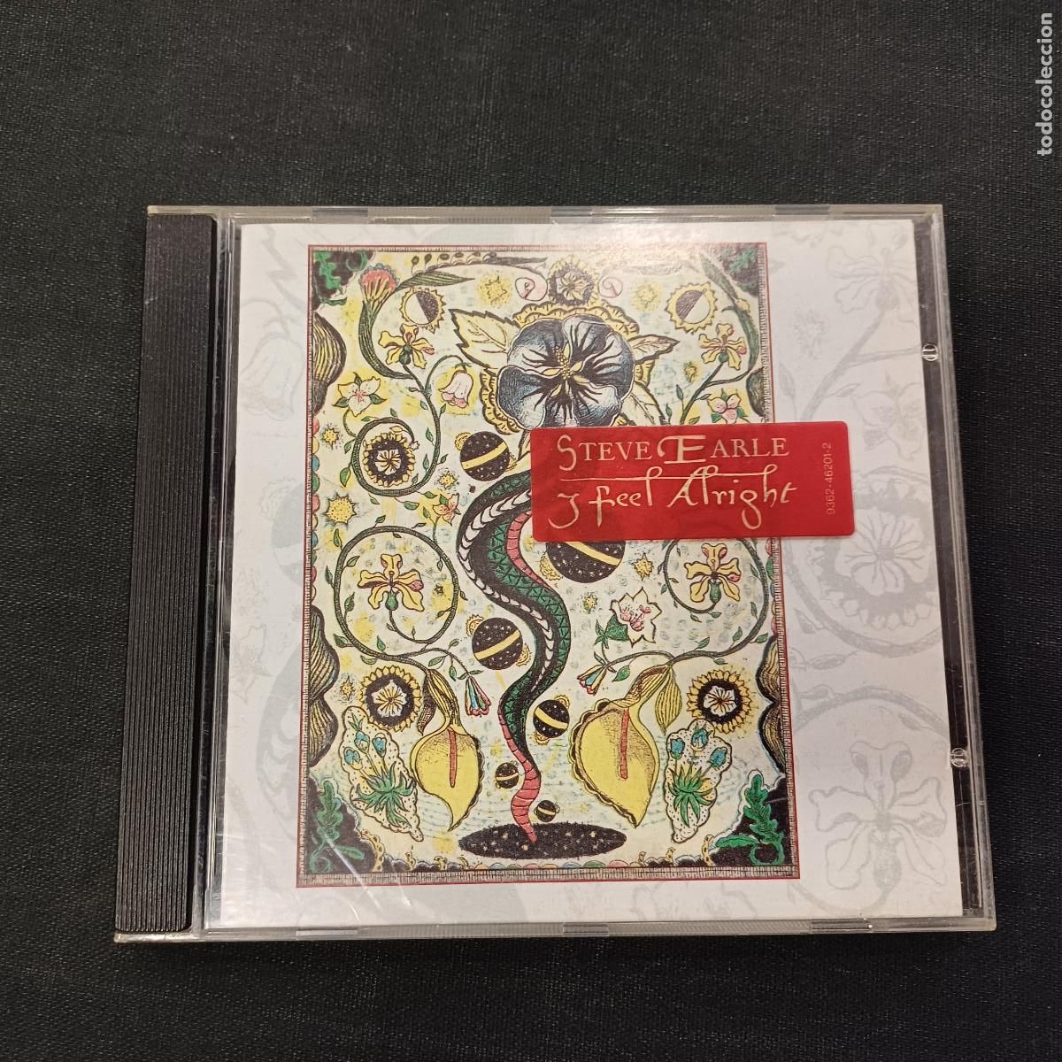 CDs de m&uacute;sica: STEVE EARLE/I FEEL ALRIGHT/CD. - Foto 1
