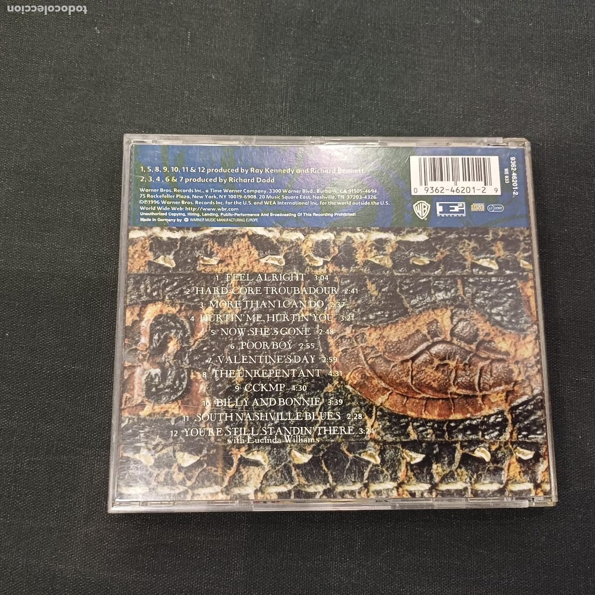 CDs de m&uacute;sica: STEVE EARLE/I FEEL ALRIGHT/CD. - Foto 3