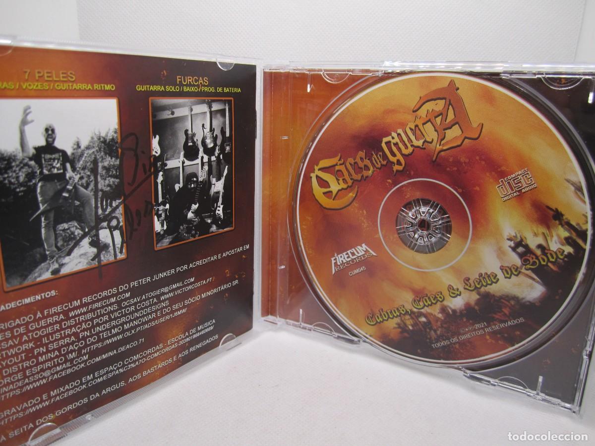CDs de m&uacute;sica: cd caes de guerra cabras,caes & leite de bode - Foto 2