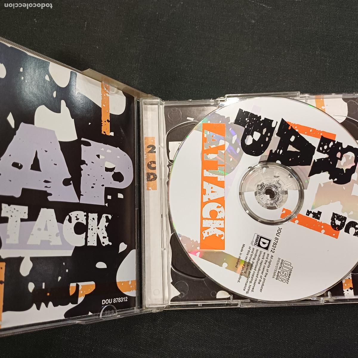 CDs de m&uacute;sica: RAP ATTACK/CD 2 DISCOS. - Foto 2