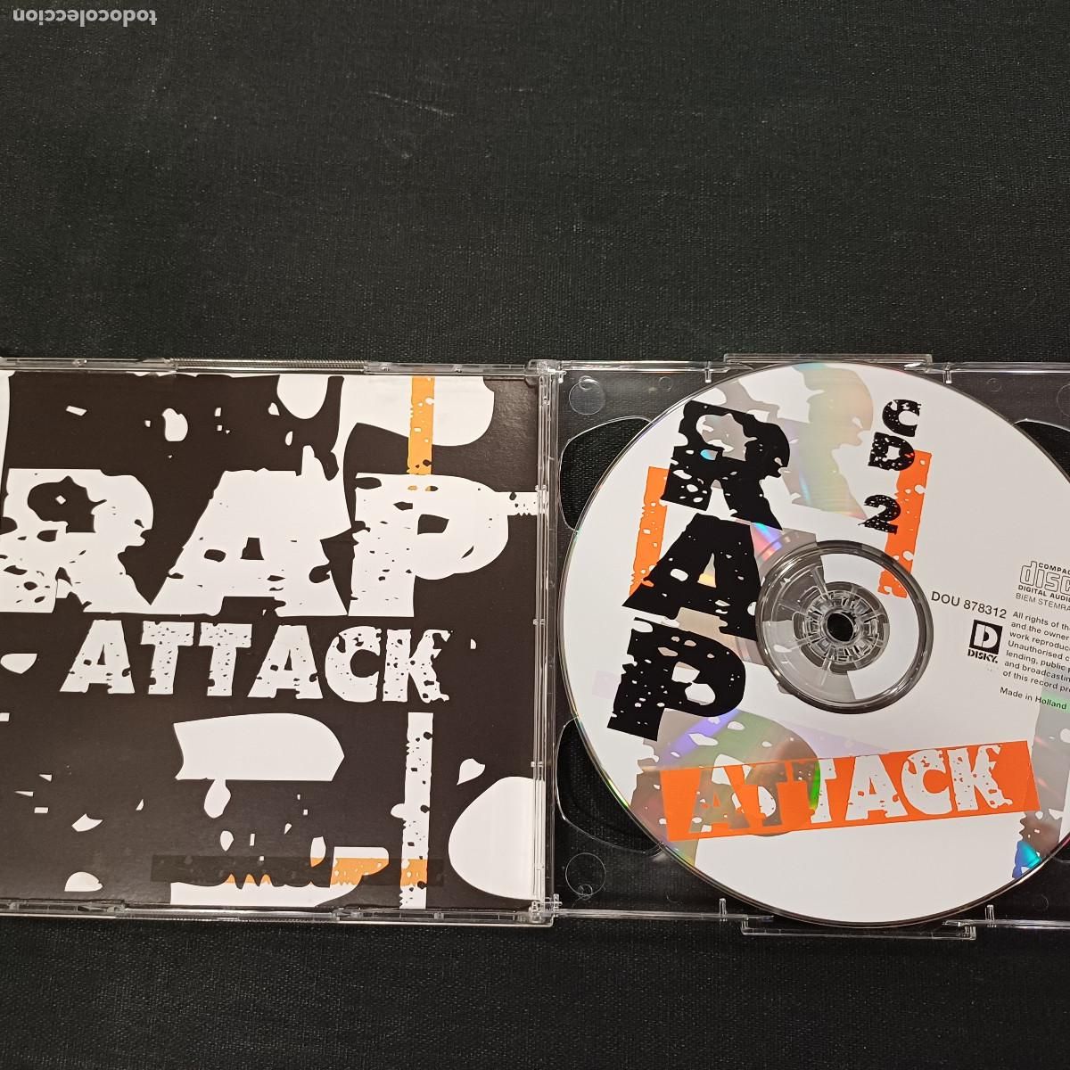 CDs de m&uacute;sica: RAP ATTACK/CD 2 DISCOS. - Foto 3