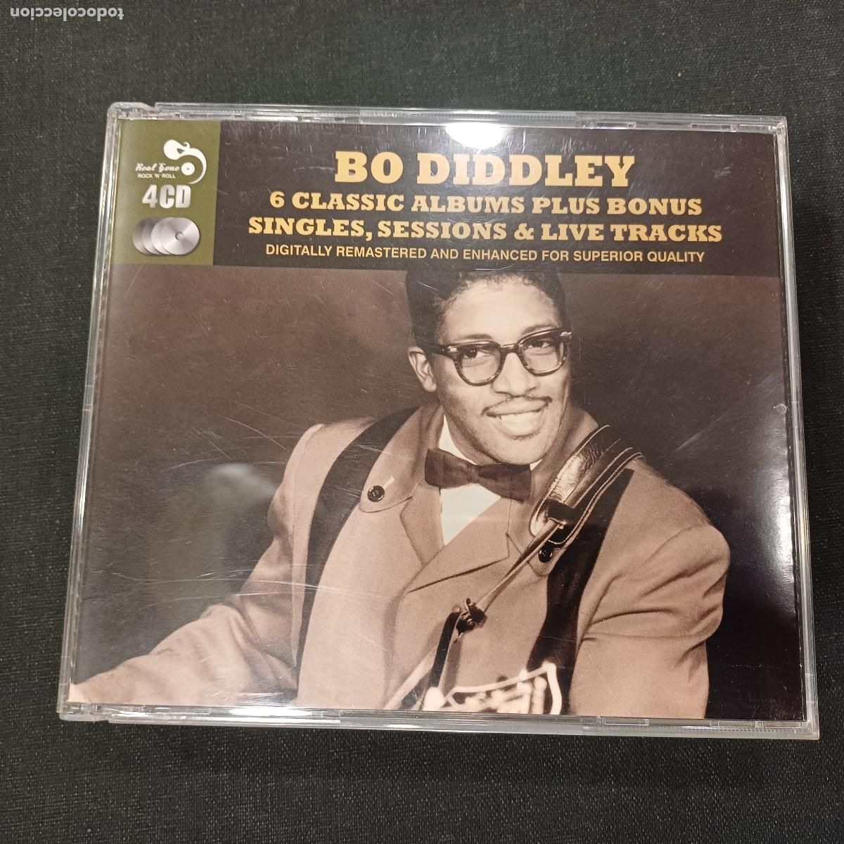 CDs de m&uacute;sica: BO DIDDLEY/SINGLES,SESSIONS & LIVE TRACKS/CD 4 DISCOS. - Foto 1