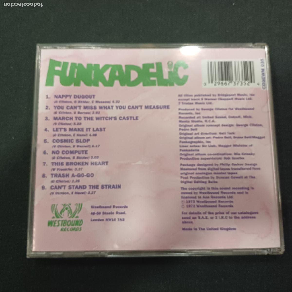 CDs de m&uacute;sica: FUNKADELIC/COSMIC SLOP/CD. - Foto 3