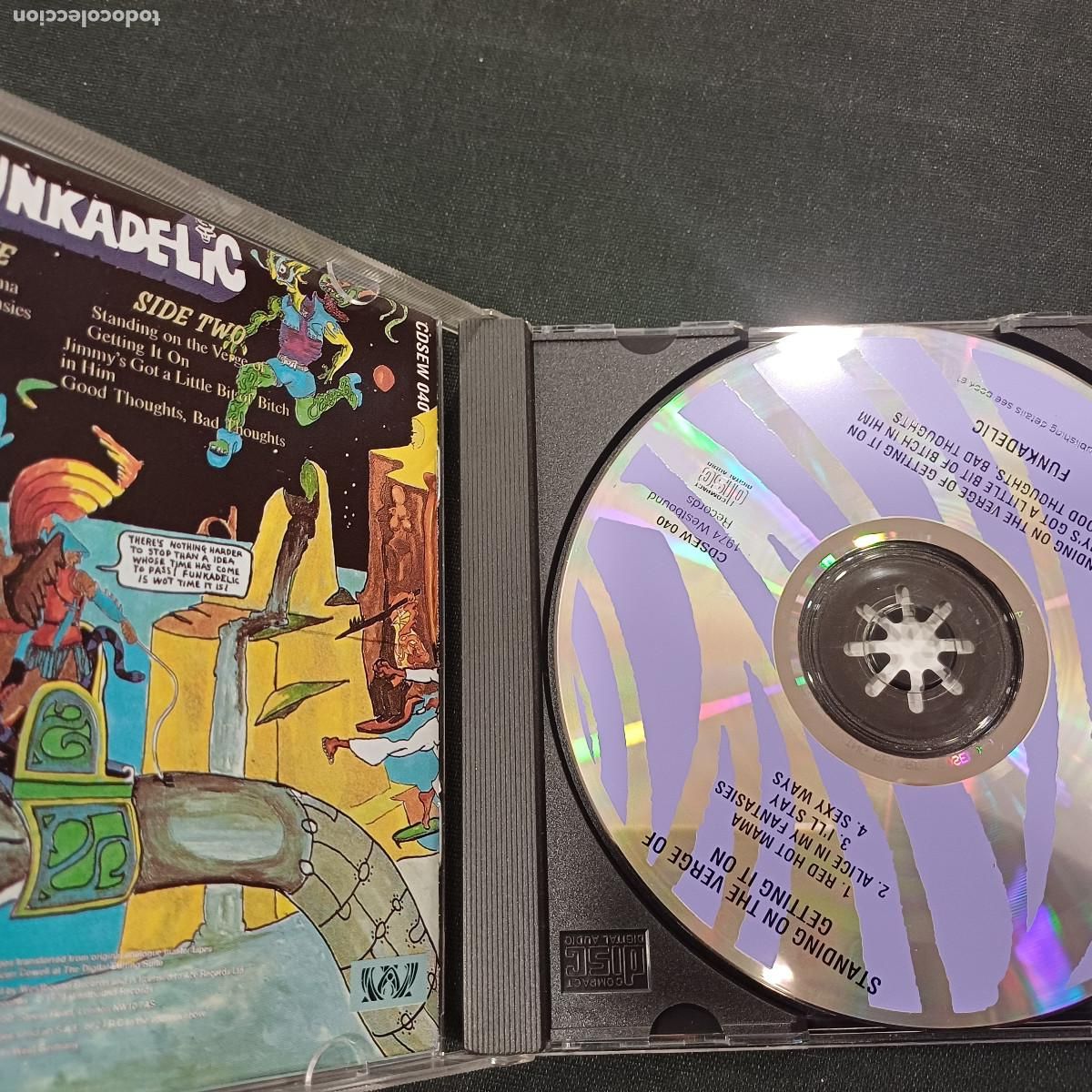 CDs de m&uacute;sica: FUNKADELIC/STANDING ON THE ON GETTING IT ON/CD. - Foto 2