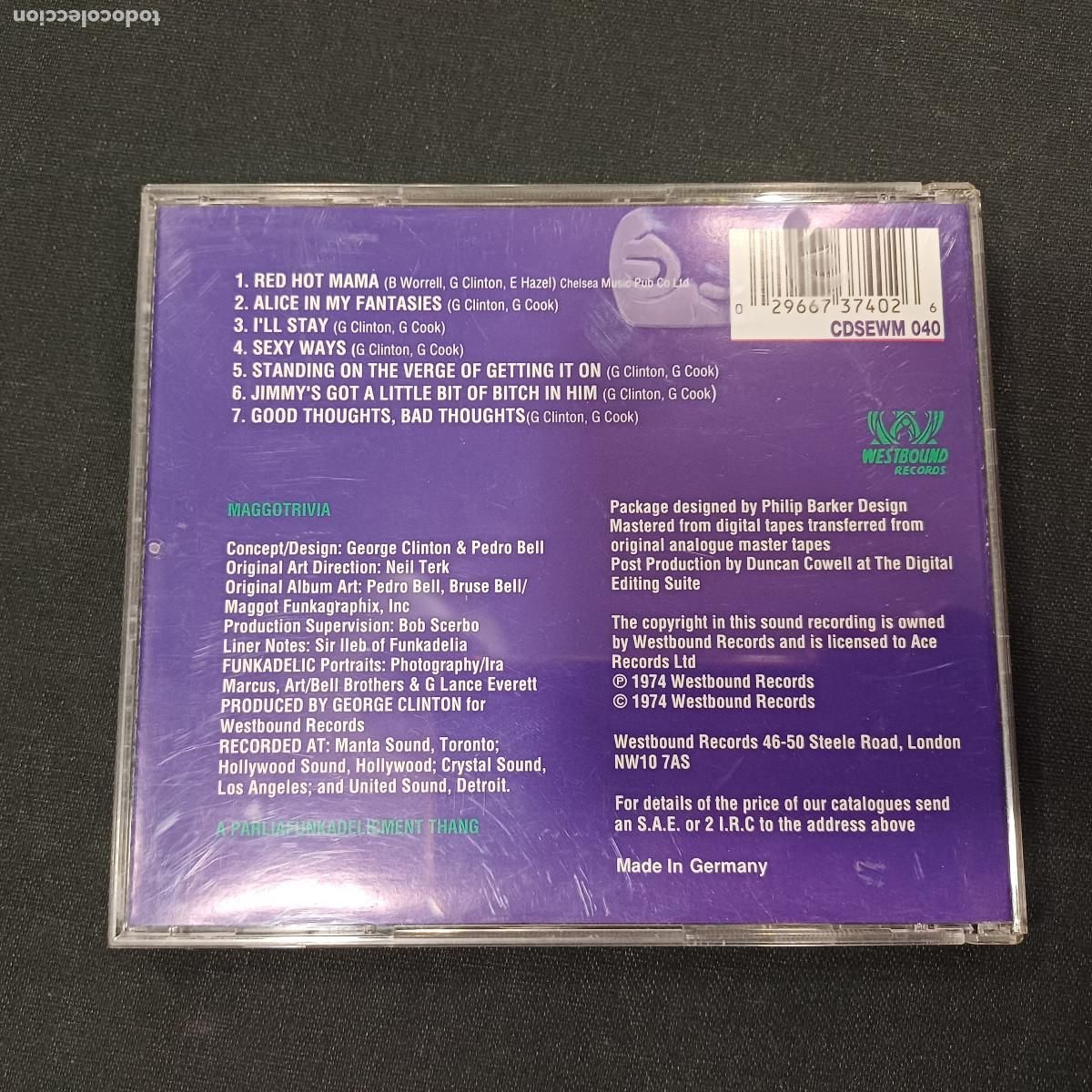 CDs de m&uacute;sica: FUNKADELIC/STANDING ON THE ON GETTING IT ON/CD. - Foto 3