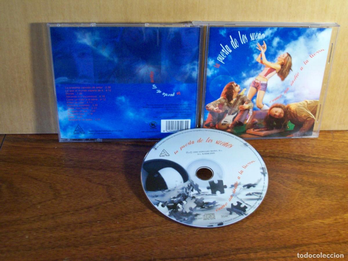 CDs de m&uacute;sica: LA PUERTA DE LOS SUE&Ntilde;OS - COMO UN INDIO A LA TIERRA - CD - Foto 1