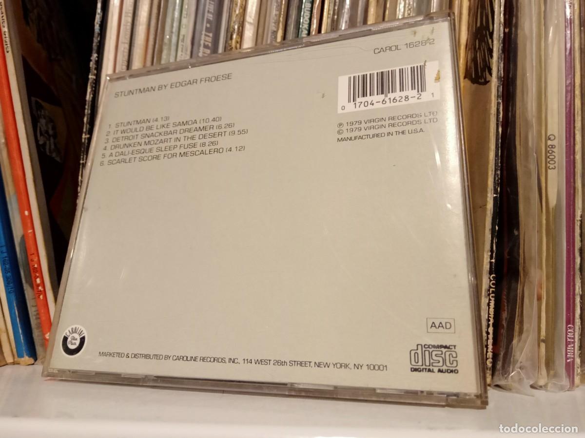 CDs de m&uacute;sica: Edgar Froese &lrm;&ndash; Stuntman - cd US - Foto 2