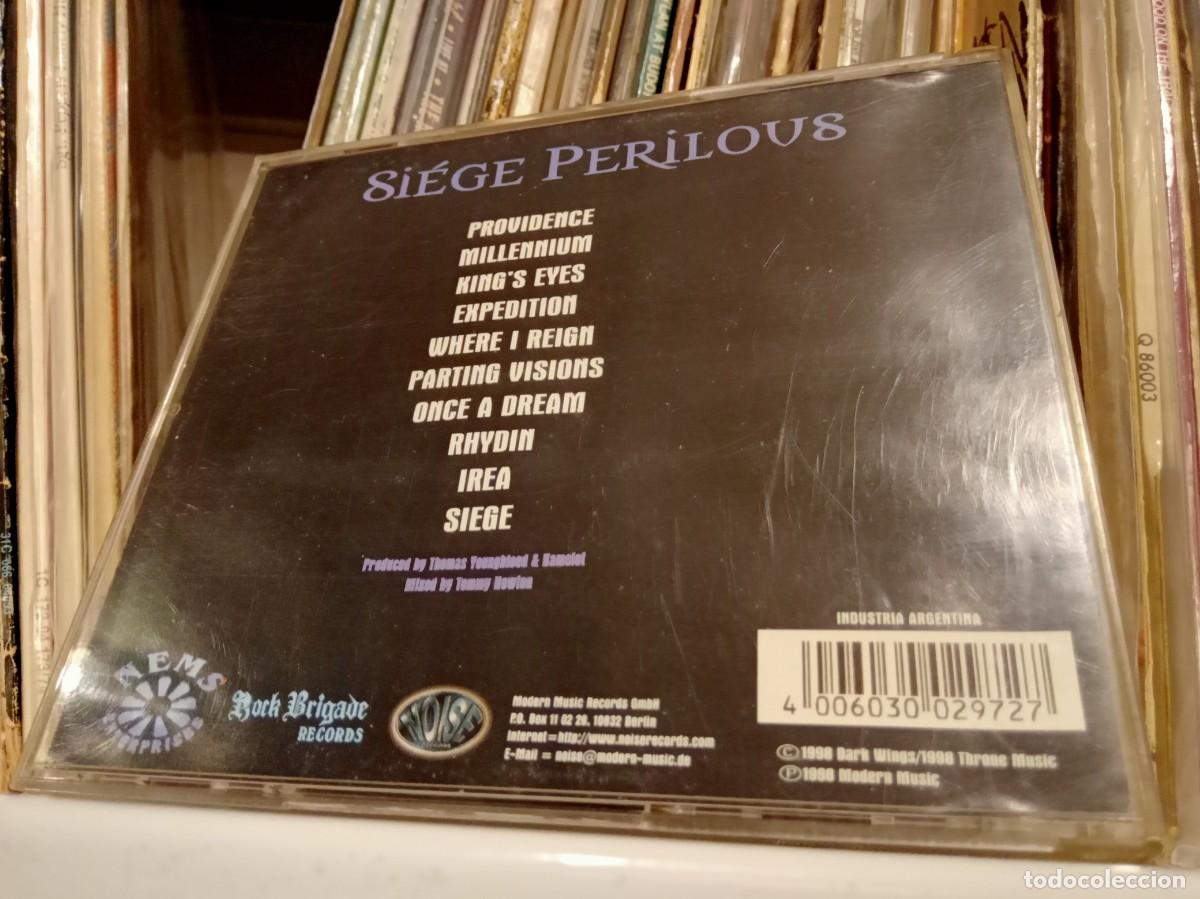 CDs de m&uacute;sica: Kamelot &lrm;&ndash; Si&eacute;ge Perilous - cd Argentina 1998 - Foto 2