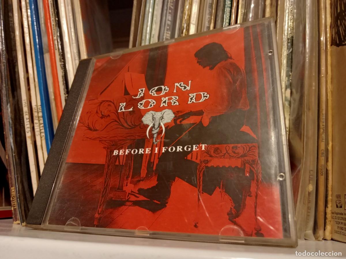 CDs de m&uacute;sica: Jon Lord &lrm;&ndash; Before I Forget - cd UK 1994 - Foto 1