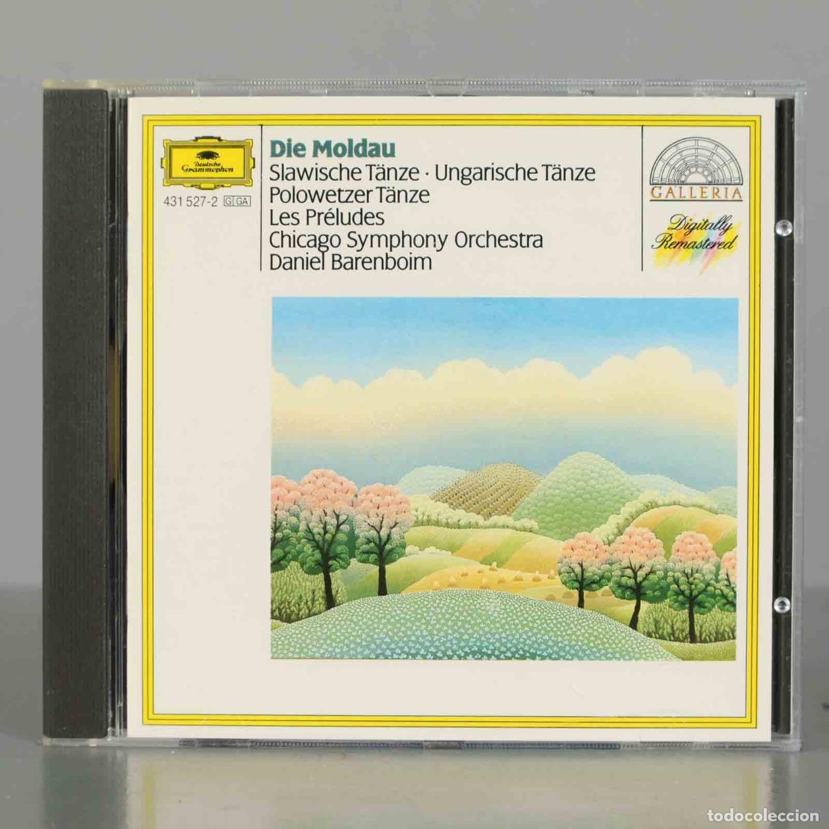 Music CDs: CD. Chicago Symphony Orchestra, Daniel Barenboim &ndash; Die Moldau &bull; Slavonic Dances &bull; Hungarian Dances.