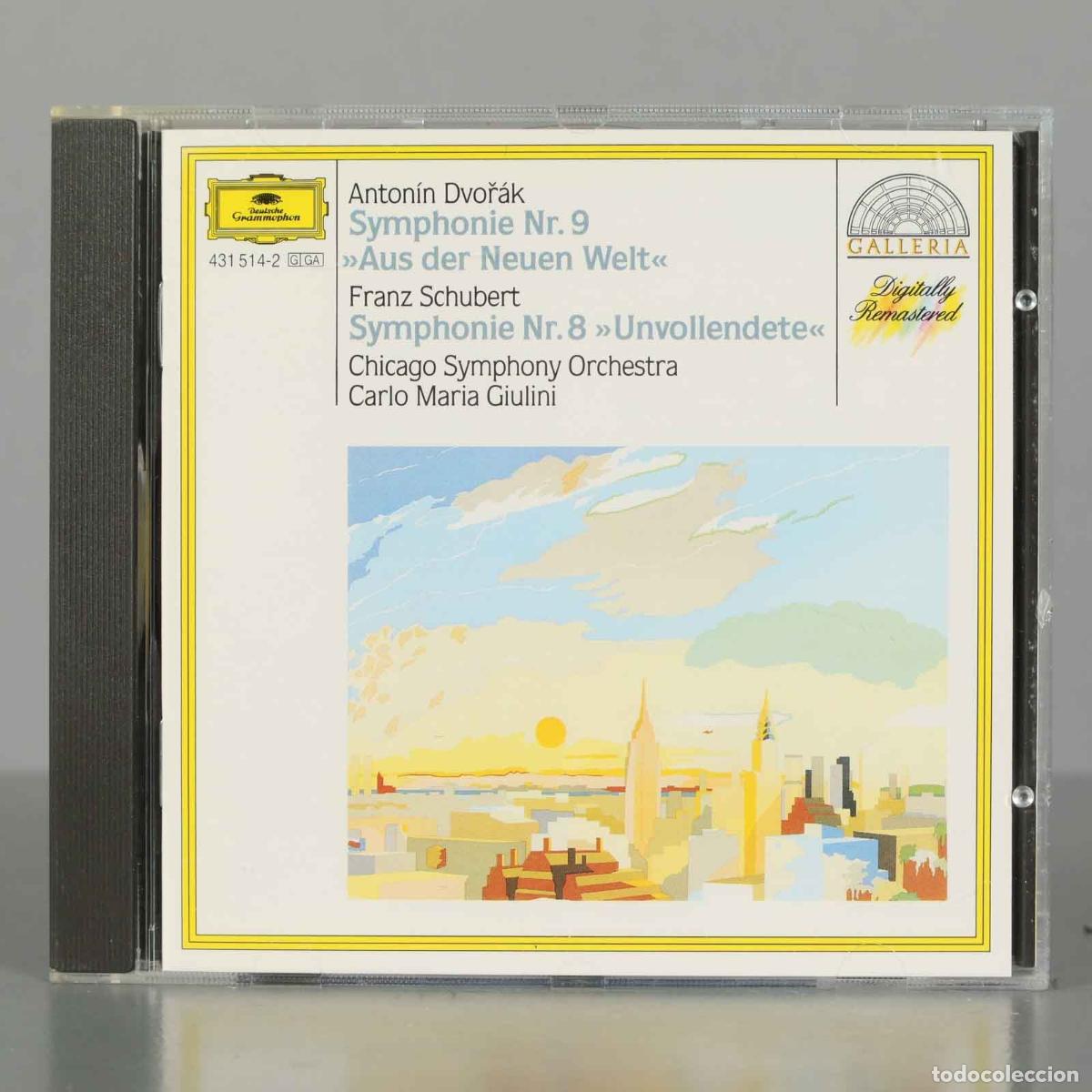 Music CDs: CD. Anton&iacute;n Dvoř&aacute;k / Franz Schubert : Chicago Symphony Orchestra - Carlo Maria Giulini &ndash; Symphonie 8