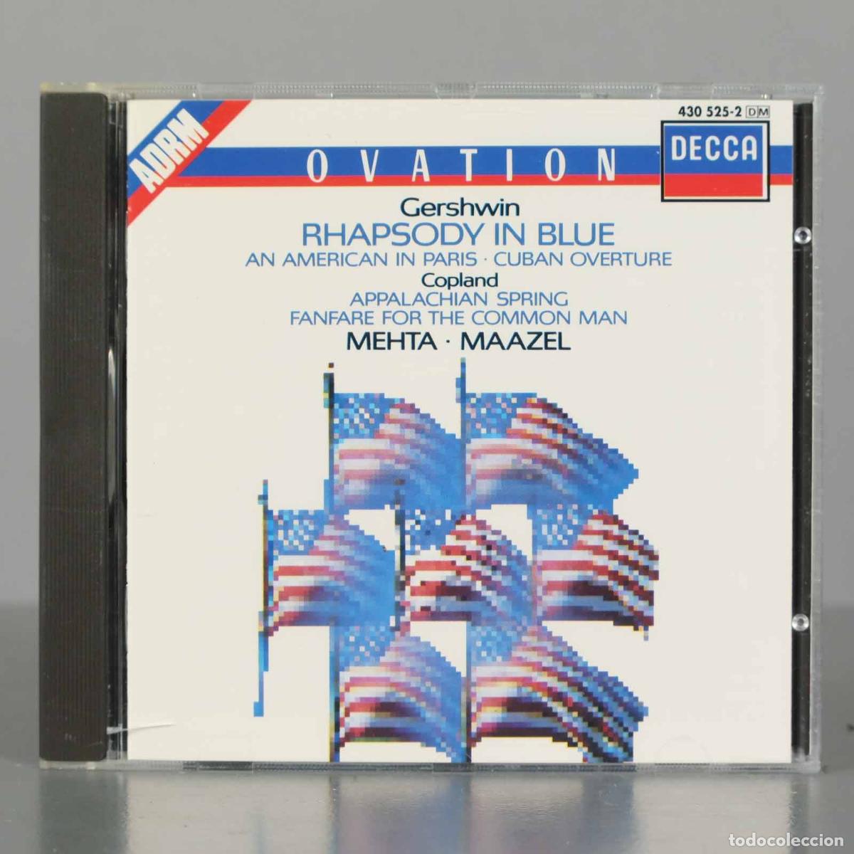 Music CDs: CD. Gershwin, Copland, Mehta, Maazel &ndash; Rhapsody In Blue