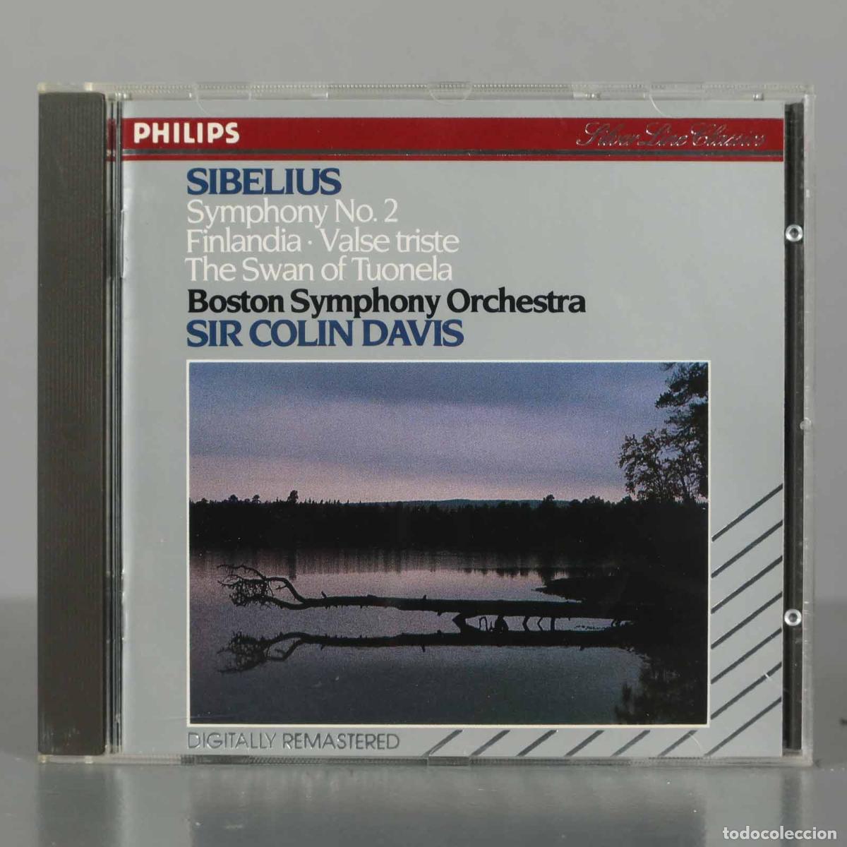 Musik-CDs: CD. Sibelius, Boston Symphony Orchestra, Sir Colin Davis &ndash; Symphony No.2, Finlandia, Valse Triste,