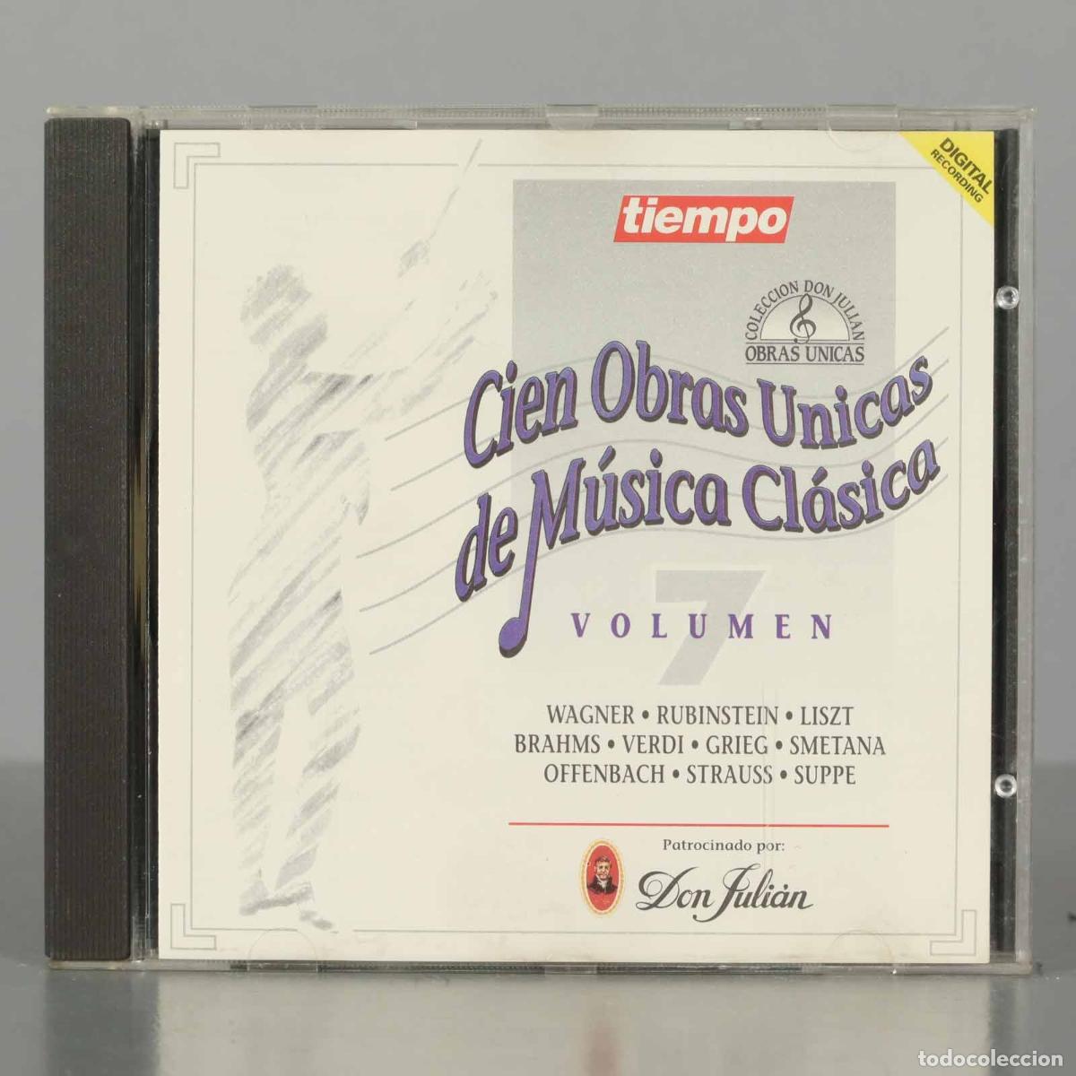 Musik-CDs: CD. CIEN OBRAS UNICAS DE MUSICA CLASICA. VOLUMEN 7.