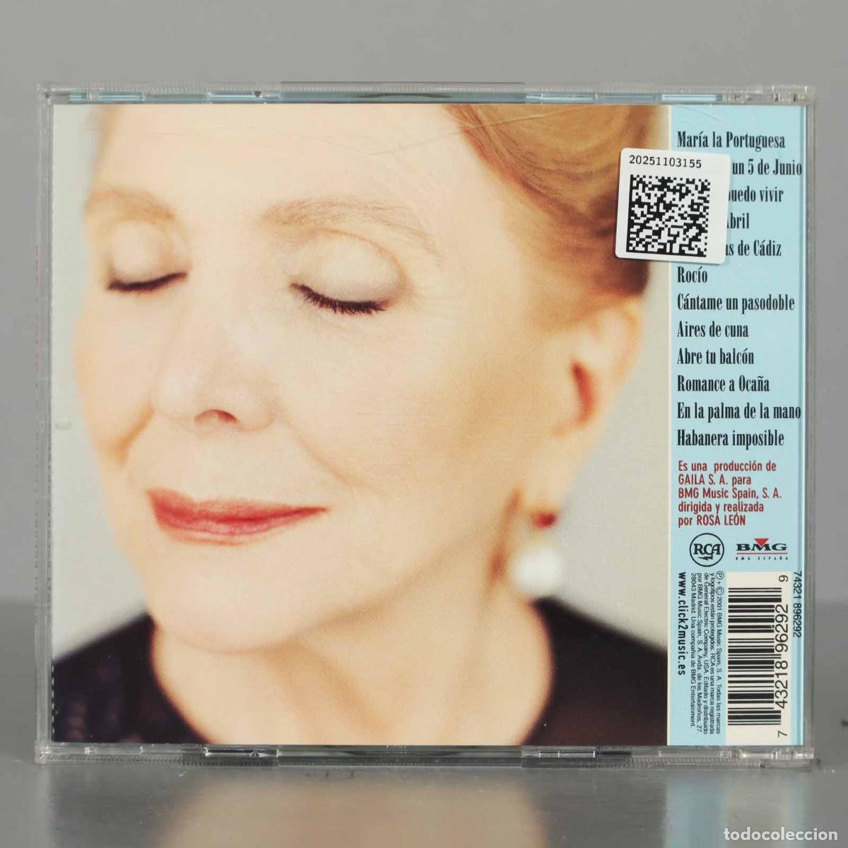 CDs de m&uacute;sica: CD. Mar&iacute;a Dolores Pradera &ndash; A Carlos Cano - Foto 2