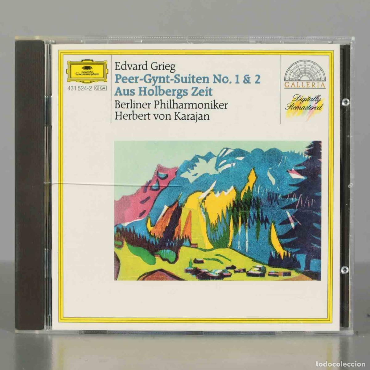 Musik-CDs: CD. Edvard Grieg - Berliner Philharmoniker, Herbert von Karajan &ndash; Peer-Gynt-Suiten No. 1 and 2 / Aus