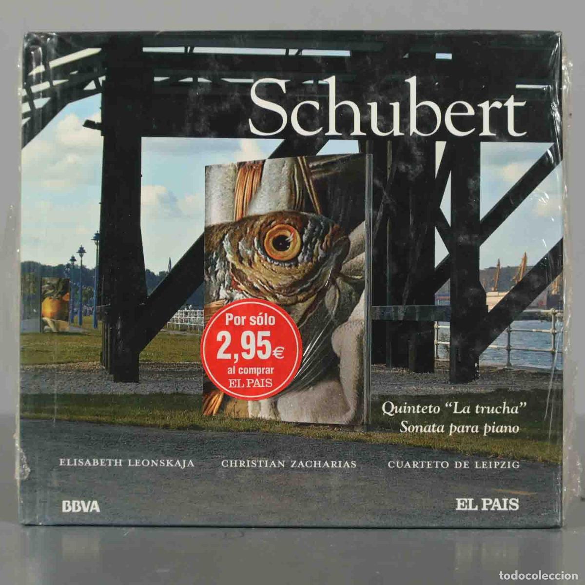 Musik-CDs: CD. Schubert - Elisabeth Leonskaja, Christian Zacharias, Cuarteto de Leipzig &ndash; Quintet. PRECINTADO