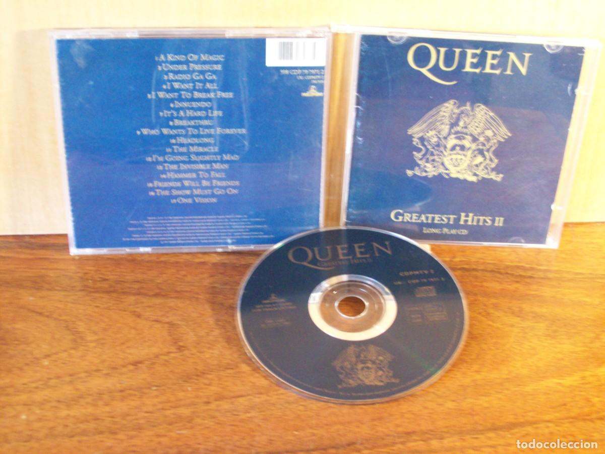 CDs de m&uacute;sica: QUEEN - GREATEST HITS II LONG PLAY CD - CD - Foto 1