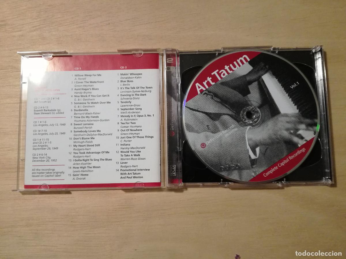 CDs de m&uacute;sica: ART TATUM - COMPLETE CAPITOL RECORDINGS - 2XCD - Foto 2