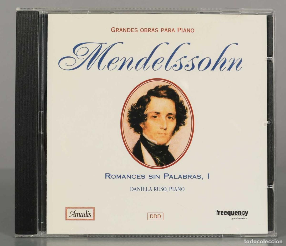 Musik-CDs: CD. GRANDES OBRAS PARA PIANO - MENDELSSON. DANIELA RUSO. I