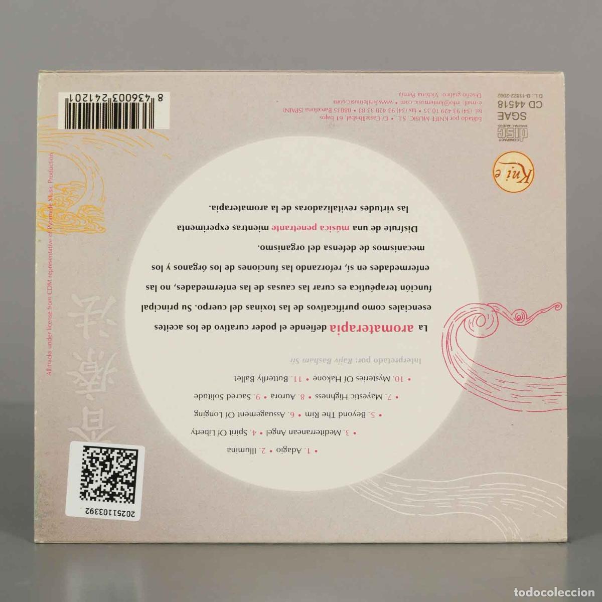 CDs de m&uacute;sica: CD. AROMATERAPIA - Rajiv Basham Sir. - Foto 2