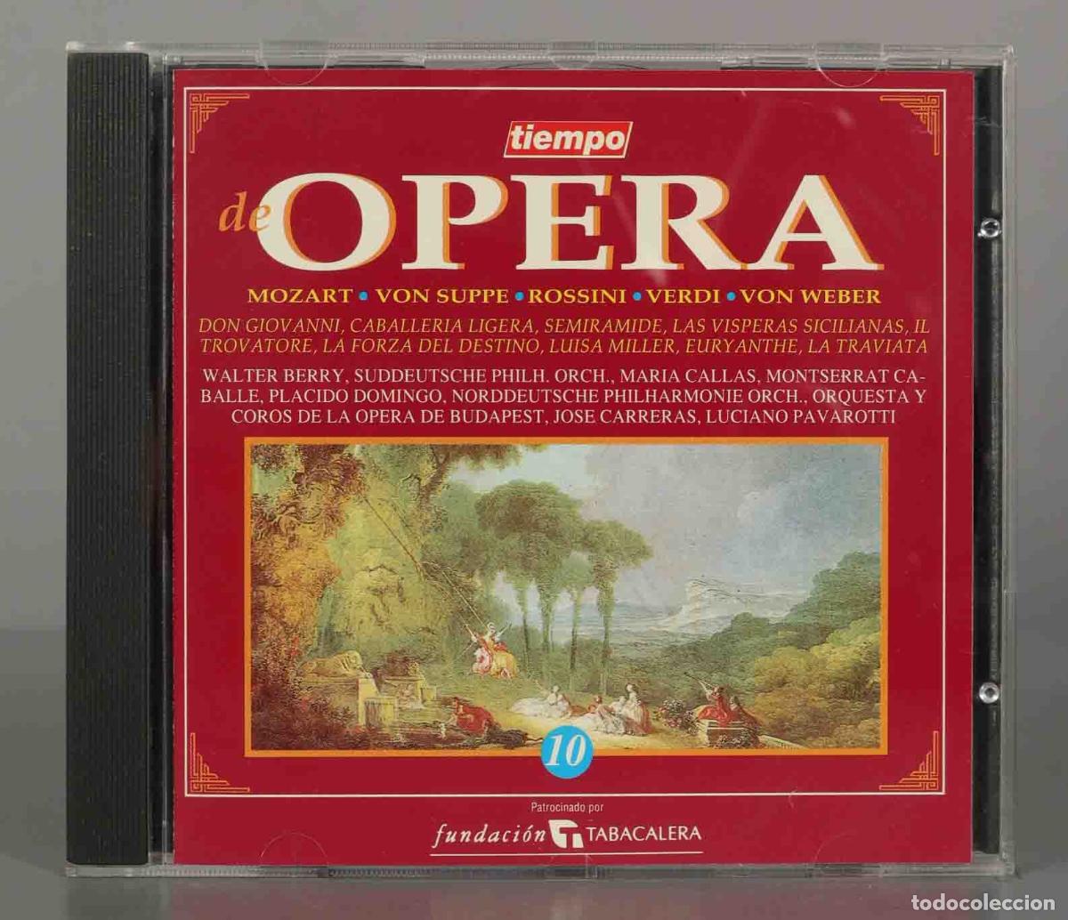 Music CDs: CD. TIEMPO DE OPERA 10 - Don Giovanni/ Caballeria Ligera / Semiramide / Las Visperas Sicilianas