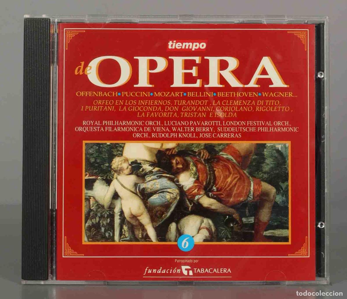 Music CDs: CD. TIEMPO DE OPERA 6 - Orfeo En Los Infiernos / Turandot / La Clemenza DI Tito / I Puritani