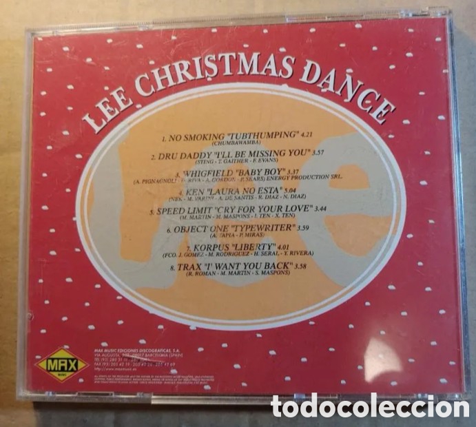 CDs de m&uacute;sica: Lee Christmas Dance CD - Foto 2