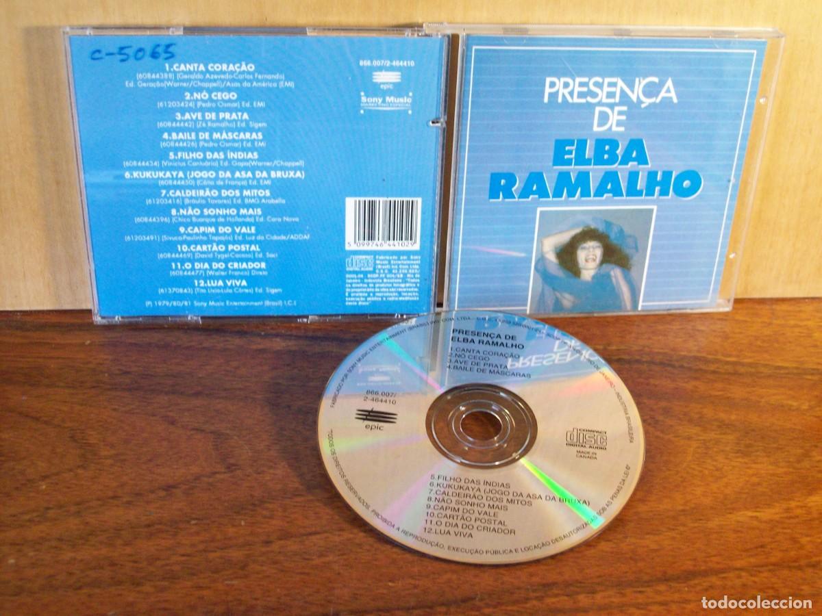 CDs de m&uacute;sica: ELBA RAMALHO - PRESENCA DE - CD - Foto 1