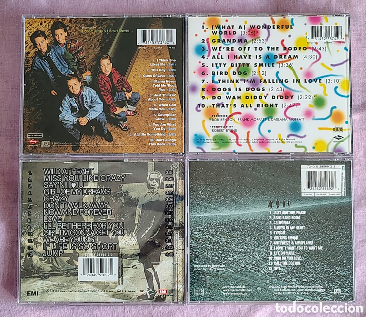 CDs de m&uacute;sica: Lote THE MOFFATTS * 4 CDs + VHS - Foto 2