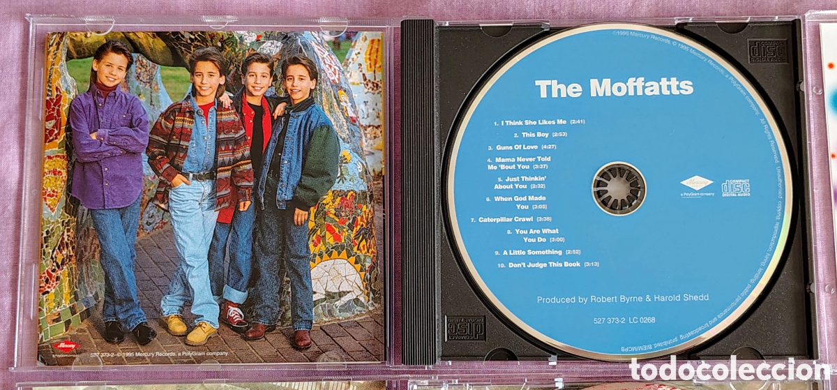 CDs de m&uacute;sica: Lote THE MOFFATTS * 4 CDs + VHS - Foto 3