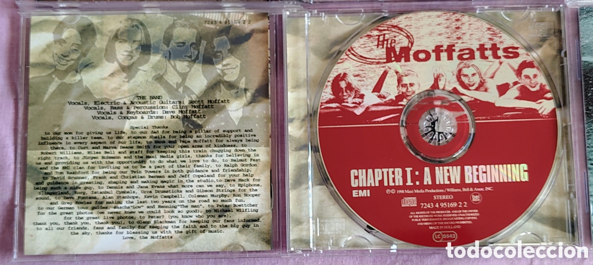 CDs de m&uacute;sica: Lote THE MOFFATTS * 4 CDs + VHS - Foto 5