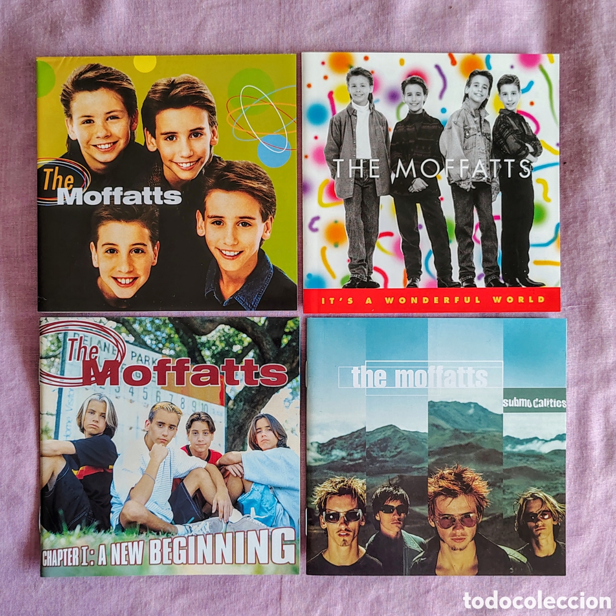 CDs de m&uacute;sica: Lote THE MOFFATTS * 4 CDs + VHS - Foto 7