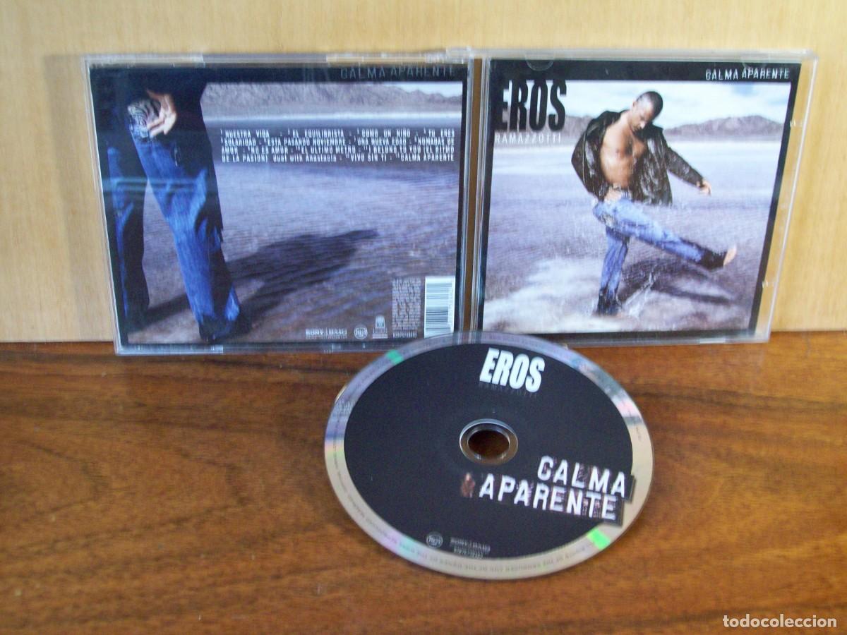 CDs de m&uacute;sica: EROS RAMAZZOTTI - CALMA APARENTE - CD - Foto 1