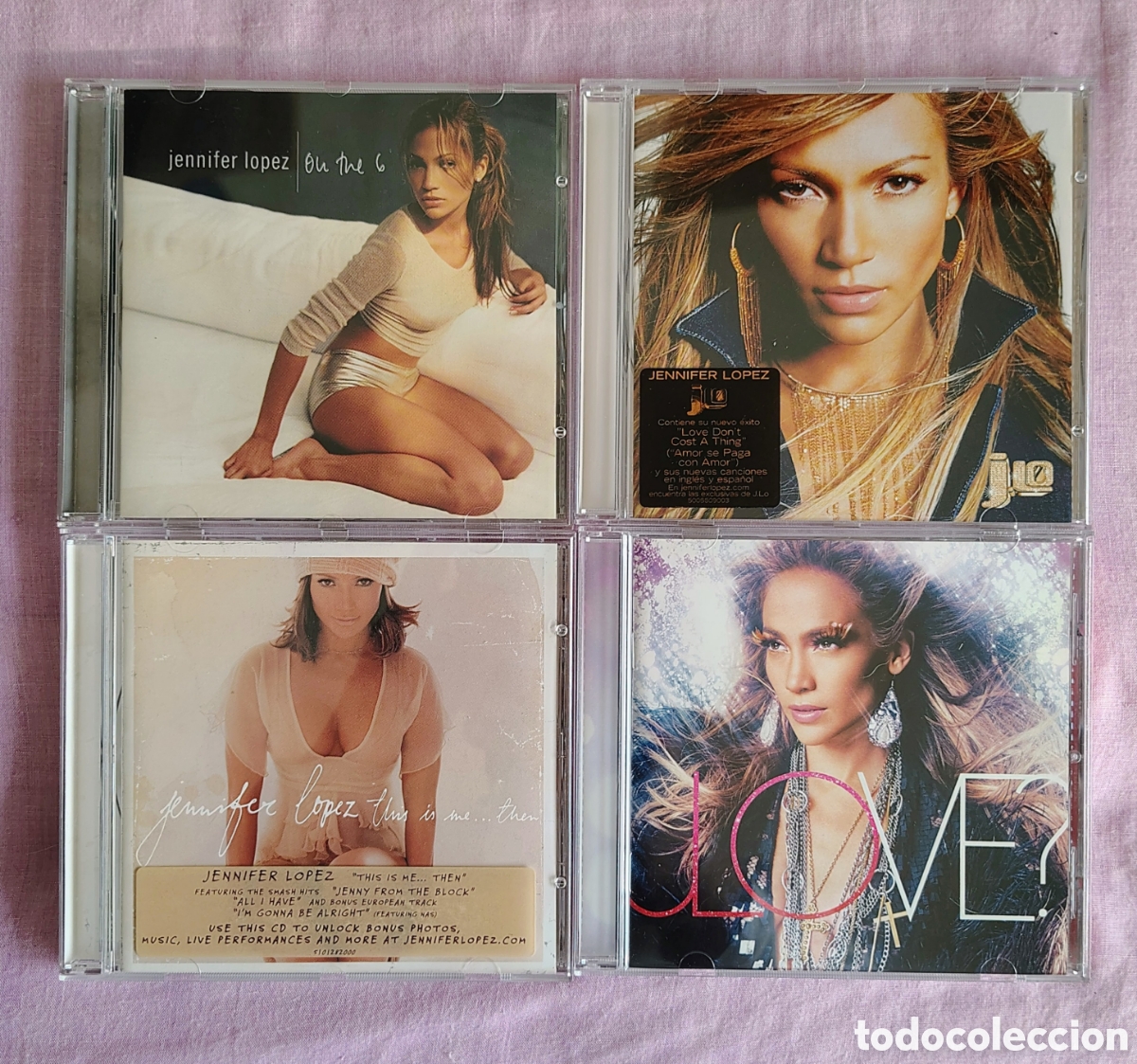 CDs de m&uacute;sica: Lote JENNIFER LOPEZ * 4CDs - Foto 1